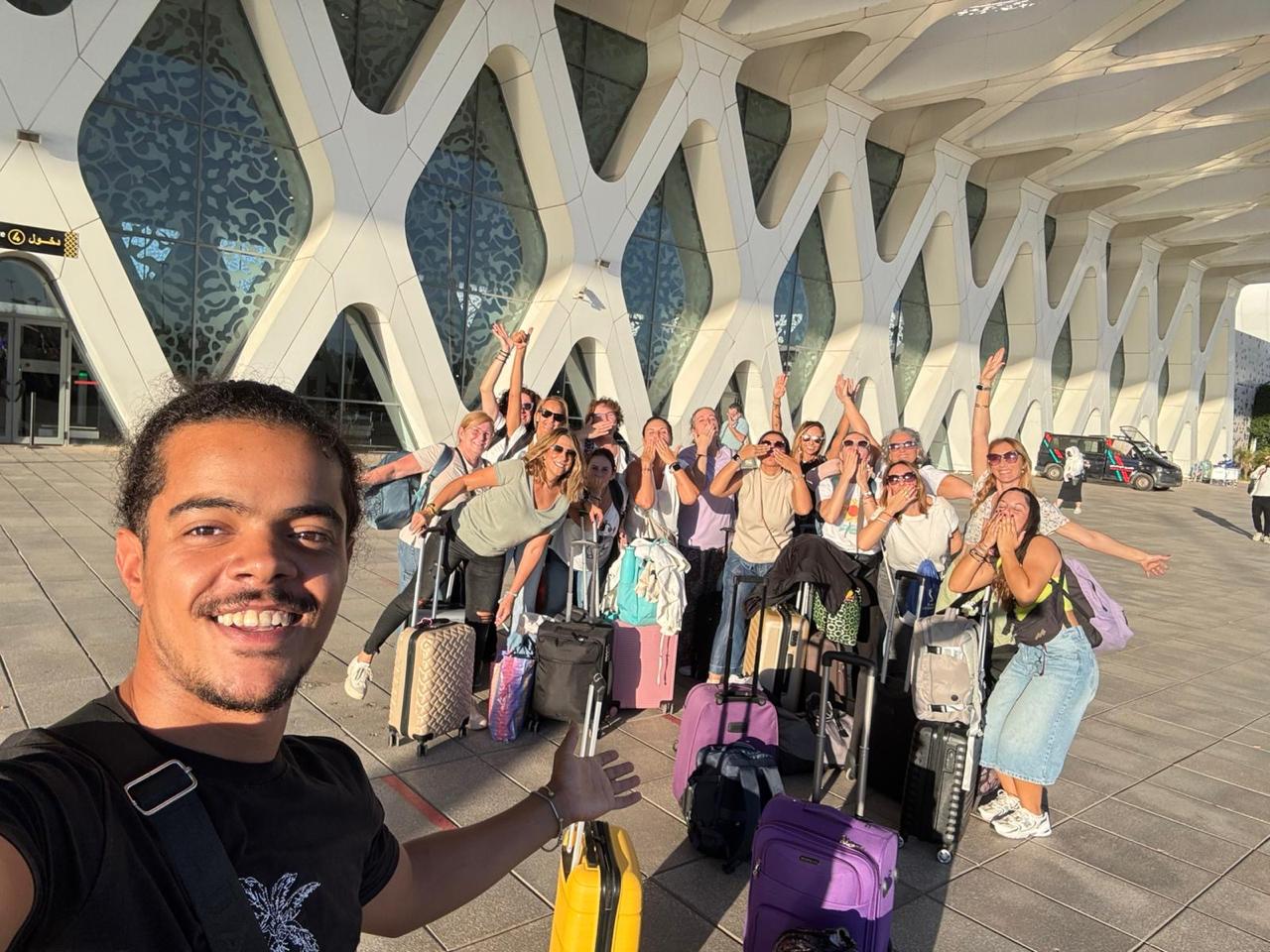 Clientes viviendo una experiencia auténtica en Marruecos